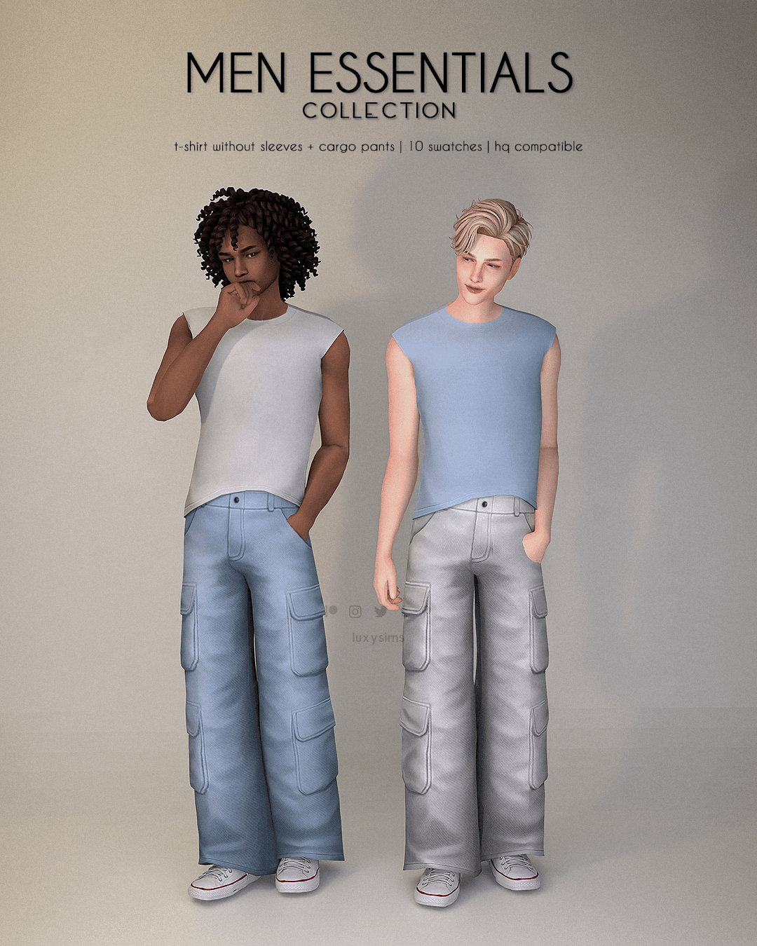 Галерея мода Сет мужской одежды Men Essentials Collection #1
